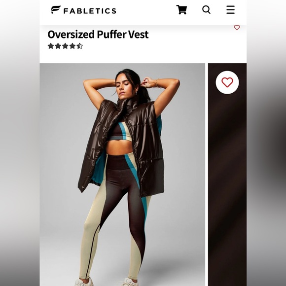 NET Fabletics VEST🆕✨ - Picture 5 of 13
